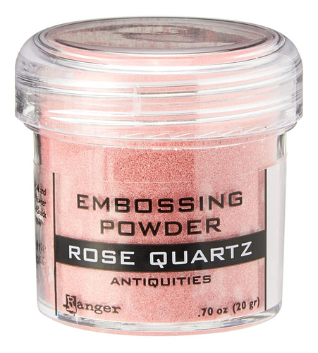 Embossing Powder, 1-ounce Jar, Rose Quartz