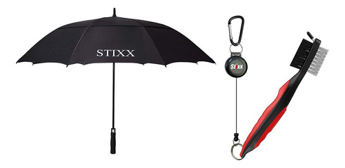 Stixx Paragua Golf 59.8 In Abierto Automatico Mejor Todo Uv