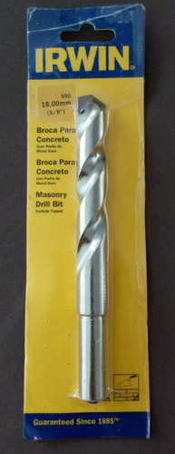 Broca (mecha) Para Concreto 5/8  (16mm) Marca Irwin 