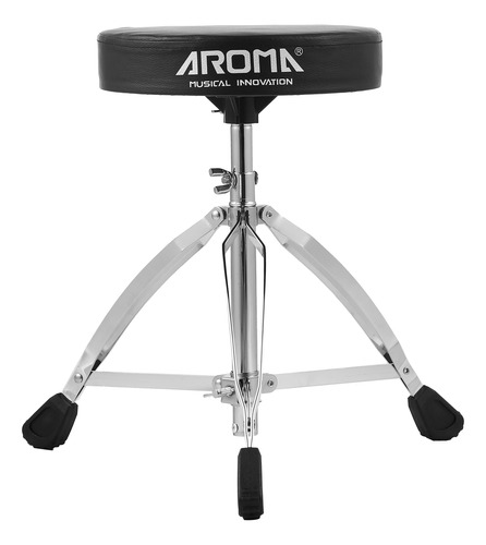 Taburete Drum Throne De Acero Con Patas De Acero Inoxidable