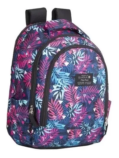 Mochila Urbana Mujer Porta Notebook Qe450 Preventa