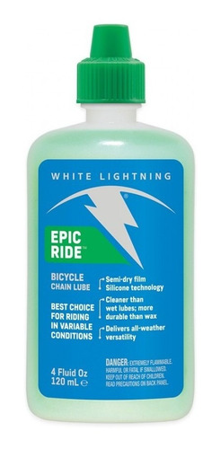 Lubricante Bicicleta White Lightning Epic Ride 120ml