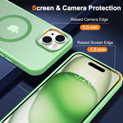 Capa Hython Para iPhone 15 Plus Capa Magnética Fosca