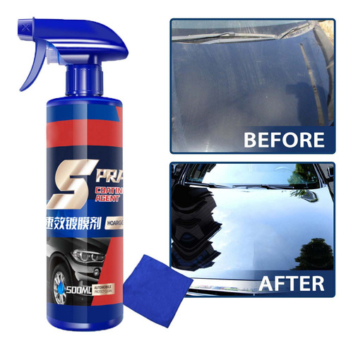 Cera En Aerosol Para Automóviles Con Revestimiento Superior,