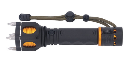 Linterna De Exterior Recargable Led De Defensa Personal Supe