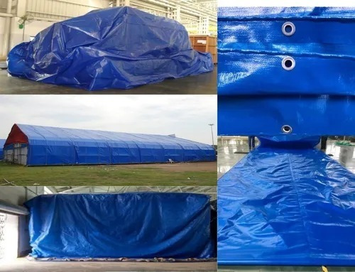 Lona Azul 10x10 Cobertura Camping Tenda Telhado Obra