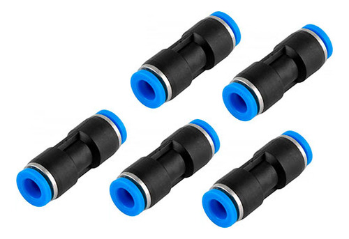 Kit C/ 5 Emendas União/tubo 12mm - Puc - 12 Pneumático
