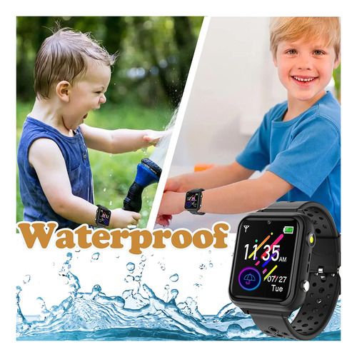 Kids Smart Watches Boys, Waterproof Smart Game Watch Para Ni