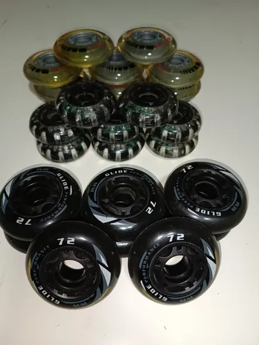 Ruedas De Patines Rollers X 8.de 62-72-80mm.leer Descripción
