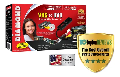Diamond Multimedia Vc500 One Touch Vhs At Digital Archive, Y