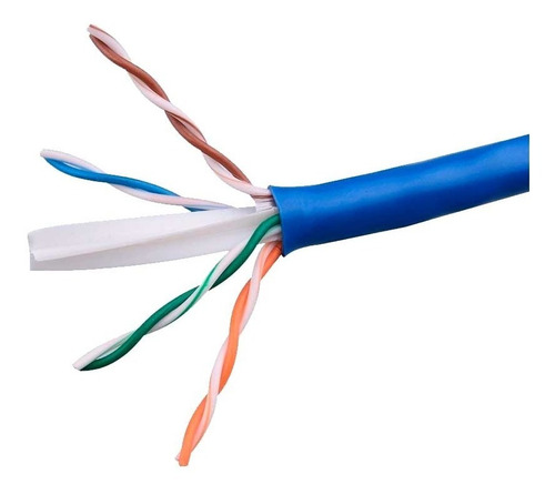 Cable Utp Cat6 100% Cobre Por Mt Bobina Red Internet