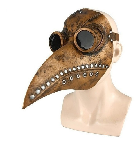 Máscara Médico Peste Negra Halloween- Látex- Pronta Entrega