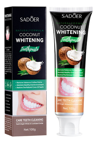 Pasta De Dientes Sadoer Vitamin C Whitening Toothpaste Clean