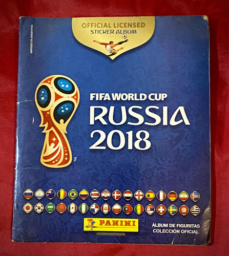 Álbum De Figuritas Mundial Rusia 2018 Con Pocas Faltantes