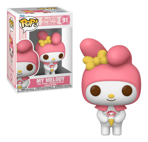 Funko Pop My Melody Ice Cream - Hello Kitty And Friends - 91