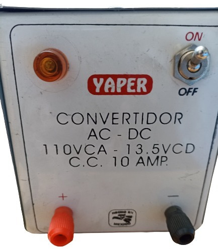 Convertidor Ac Dc Yaper 110vca 13.5vcd