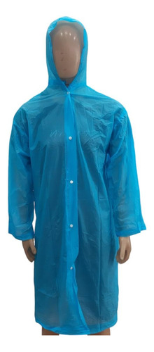 Piloto De Lluvia Poncho Impermeable Con Capucha Descartable