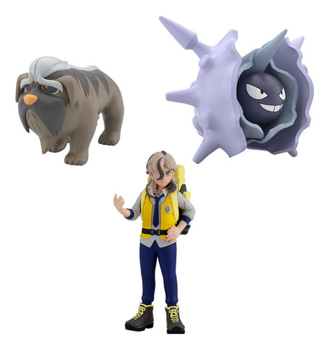 Pokemon Scale World Bandai Damián & Mabosstiff & Cloyster