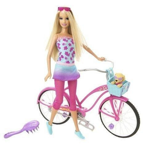 Barbie Beach Party Doll Y Bicicletas  X03