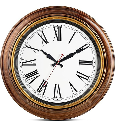 Bernhard Products Reloj De Pared Extra Grande De 45,7 Cm