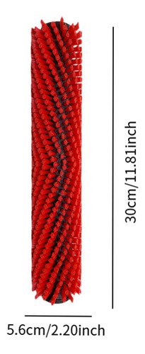 Pincel De Vacío, Roller Vacuumer Piezas De Limpieza Rojo