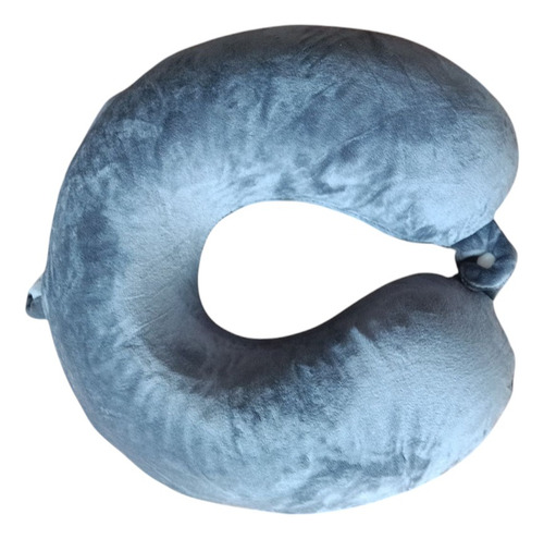 Collarin Almohada Cervical Viscoelástica Cuello U Gel Funda