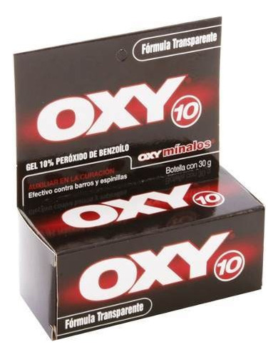 Crema 10 Fórmula Transparente Oxy