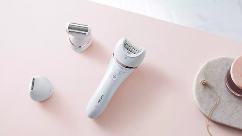 Depiladora Philips Bre720/00 Color Blanco Blanco