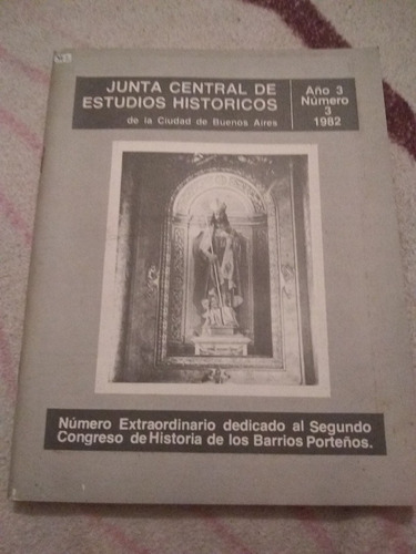 Libro Junta Central De Estudios Históricos 1982