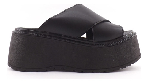 Sandalias Plataforma Alta Mujer Comodas Cruzadas 503 Cshoes