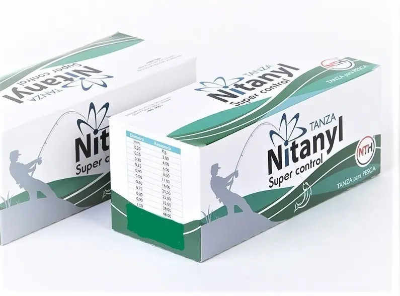 Tanza Nylon Nitanyl Super Control Pesca 0,25mm Caja X 1200m Color Transparente