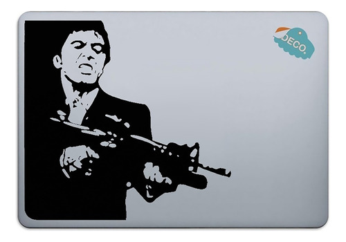 Stickers Para Laptop O Portatil Scarface Tony Montana Mod2