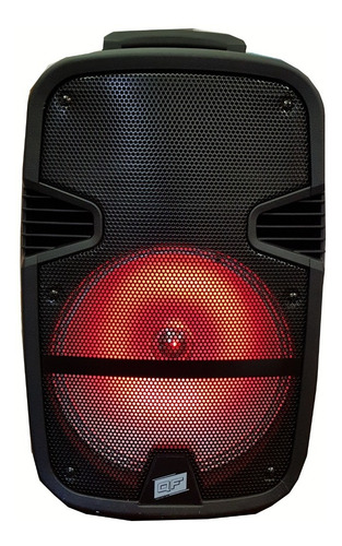 Parlante Portatil 12 4000w Bateria Bluetooth Usb Radio Inalambrico Recargable 12 Y 220v + Microfono + Sonido Luces Led