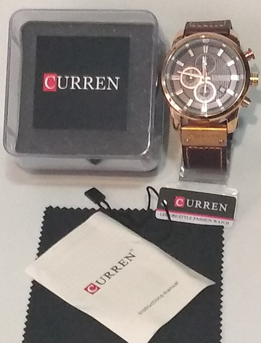 Relógio Masculino Curren 8291 Oferta Todo Funcional C.02