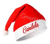 Comprar Gorros De Navidad Papá Noel Personalizado Nombre O Logo X 5