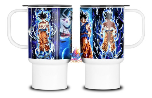 Dragon Ball Z Goku Ultra Instinct Jarro Térmico Plastico