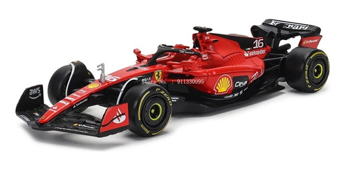 Auto Fórmula 1 Sf23 2023 Ferrari Escala 1:43 Sainz / Leclerc