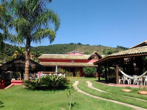 Chácara Com 4 Dormitórios À Venda, 2100 M² Por R$ 2.800.000,00 - Itaoca - Guararema/sp - Ch0006