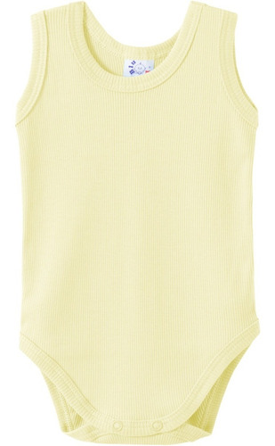 Body Bebê Curto Regata Verão 100% Algodão Kit 7 Peças