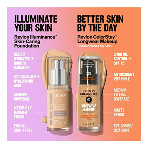 Maquillaje Líquido Revlon Illuminance Tono Hazel