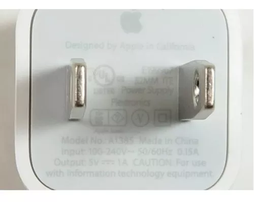 Cargador Original Para iPhone 5 6 7 8 X Cubo + Cable