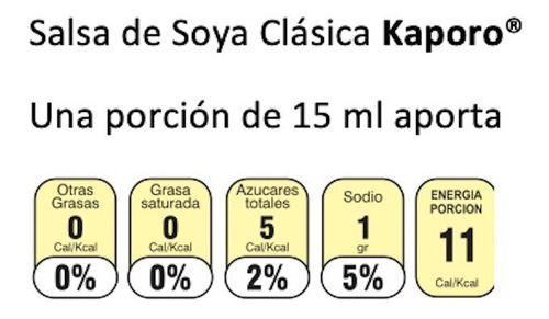 Salsa D Soya Kaporo 4gal D 4lt Cocina Oriental Restaurantes