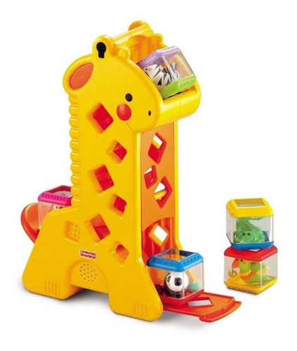 Fisher Price Peek-a-blocks Jirafa Con Bloques