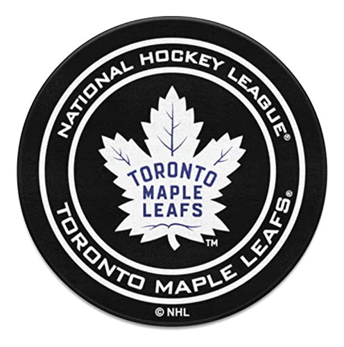 Fanmats Nhl Toronto Maple Leafs Nylon Face Hockey Puck Alfom
