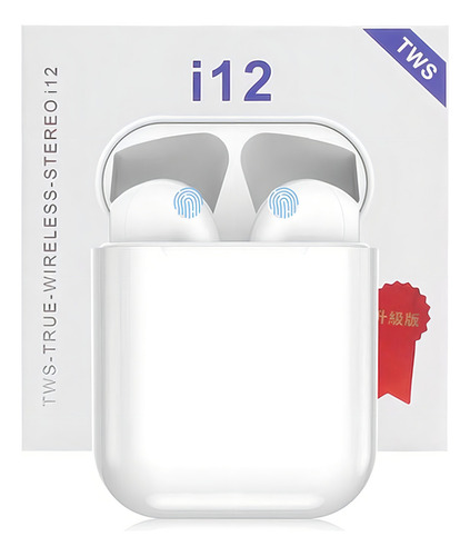 Fone De Ouvido Bluetooth I12 Tws Branco Lehmox - I12