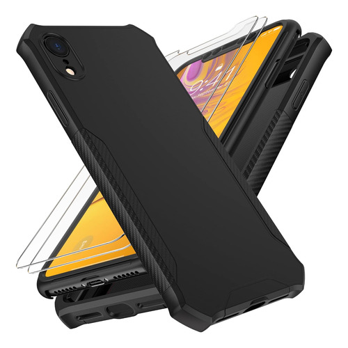 Funda Para iPhone XR Oretech Color Negro