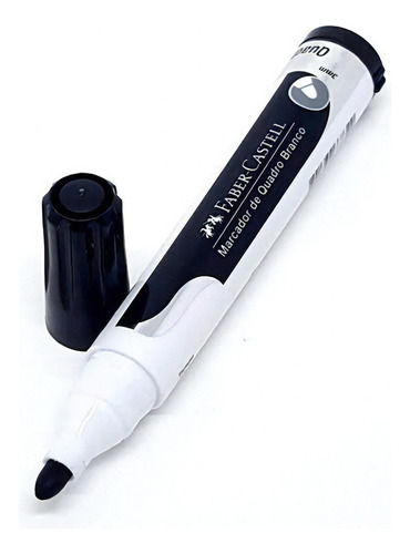 Pincel Para Quadro Branco Preto Faber-castell