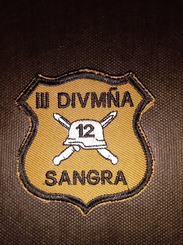 Parche I I I División De Ejército.12 Sangra