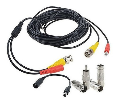 Flashmen 25ft 1 Paquete De Cable De Alimentacion Bnc Cable D