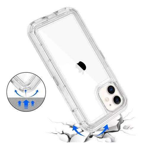 Carcasa Transparente Apple iPhone 11, 12, 13 ,14, 15 (Usado)